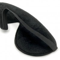 Чёрная маска для глаз на резинке Чёрная маска для глаз на резинке