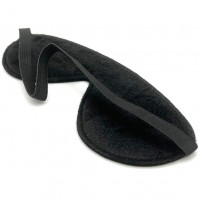 Чёрная маска для глаз на резинке Чёрная маска для глаз на резинке