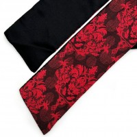 Красная маска-лента на глаза из сатина Красная маска-лента на глаза из сатина