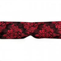 Красная маска-лента на глаза из сатина Красная маска-лента на глаза из сатина