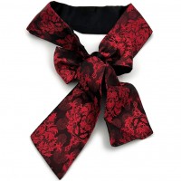 Красная маска-лента на глаза из сатина Красная маска-лента на глаза из сатина