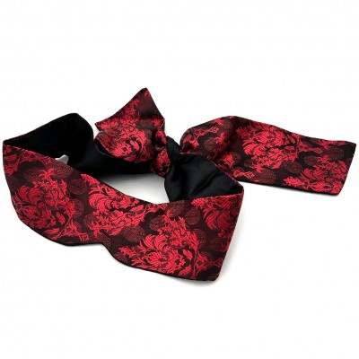 Красная маска-лента на глаза из сатина Красная маска-лента на глаза из сатина