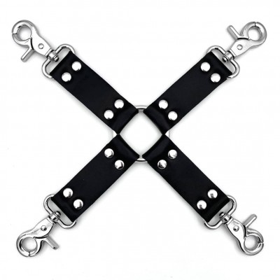 Черный бондажный БДСМ крест Черный бондажный БДСМ крест