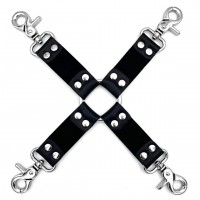 Черный бондажный БДСМ крест Черный бондажный БДСМ крест