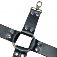 Бондажный черный БДСМ крест Бондажный черный БДСМ крест