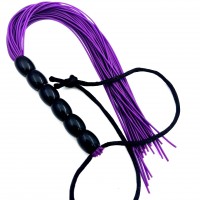 Маленькая резиновая плеть фиолетовая 24 см Маленькая резиновая плеть фиолетовая 24 см