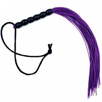 Маленькая резиновая плеть фиолетовая 24 см Маленькая резиновая плеть фиолетовая 24 см