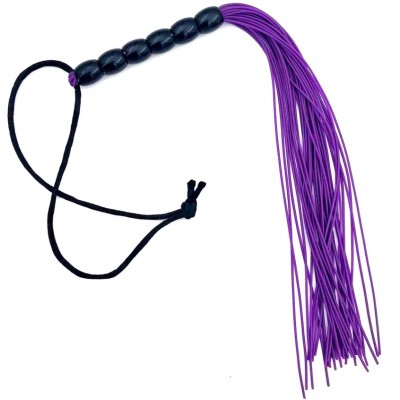 Маленькая резиновая плеть фиолетовая 24 см Маленькая резиновая плеть фиолетовая 24 см