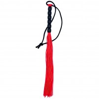 Маленькая резиновая плеть красная 23 см