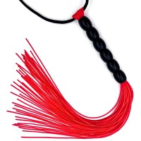 Маленькая резиновая плеть красная 23 см