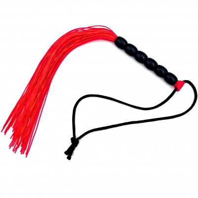 Маленькая резиновая плеть красная 23 см