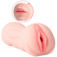 Мастурбатор 2 в 1 Vagina-Oral sex with teeth Мастурбатор 2 в 1 Vagina-Oral sex with teeth