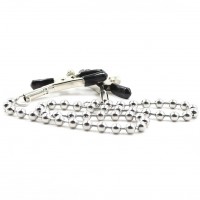 Зажимы для сосков с цепочкой в виде бусов