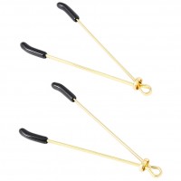 Золотистые зажимы для сосков