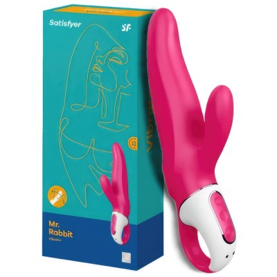 Вибратор с клиторальным стимулятором Satisfyer Mr. Rabbit Вибратор с клиторальным стимулятором Satisfyer Mr. Rabbit