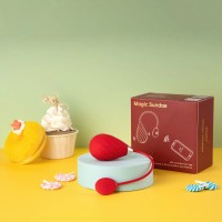 Смарт-виброяйцо Magic Motion Magic Sundae красное