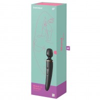Вибромассажер перезаряжаемый Satisfyer Wand-er Women черный