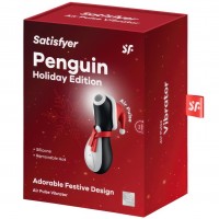 Бесконтактный стимулятор клитора Satisfyer Penguin Holiday Edition