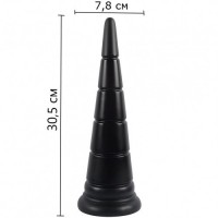Конусная анальная втулка X-Men Butt Plug 31 см