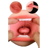 Мастурбатор вагина-ротик Vagina-Oral sex with teeth