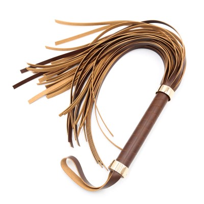 Коричневая плеть с петлей 63 см Коричневая плеть с петлей 63 см