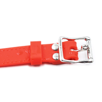 Силиконовый дышащий кляп-шар red S