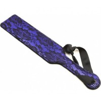 Пэдл фиолетового цвета декорированный кружевом 37 см Пэдл фиолетового цвета декорированный кружевом 37 см