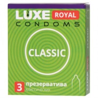 Презервативы Luxe Royal Classic 3 шт Презервативы Luxe Royal Classic 3 шт