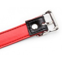 Красный кляп-шар из медицинского силикона Красный кляп-шар из медицинского силикона