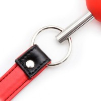 Красный кляп-шар из медицинского силикона Красный кляп-шар из медицинского силикона