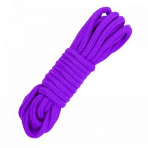 Бондажная верёвка фиолетовая 5 м