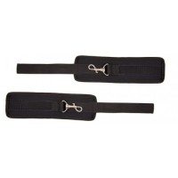 Наручники черного цвета с липучкой