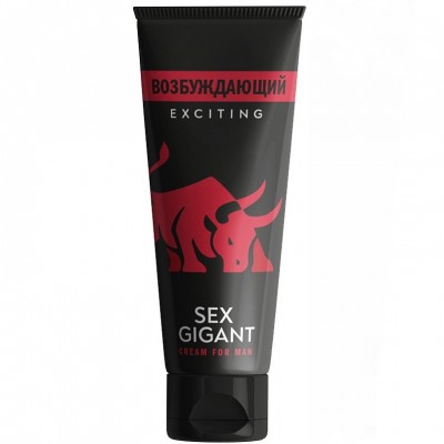 Возбуждающий крем для мужчин Sex Gigant Exciting 80 мл Возбуждающий крем для мужчин Sex Gigant Exciting 80 мл