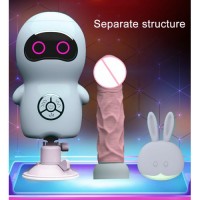 Компактная секс машина King на присоске бирюзовая Компактная секс машина King на присоске бирюзовая