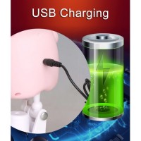 Компактная секс машина King на присоске бирюзовая Компактная секс машина King на присоске бирюзовая