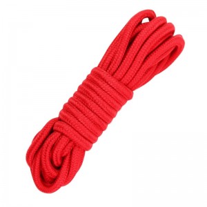 Бондажная верёвка красная 5 м