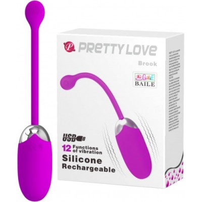 Перезаряжаемое виброяйцо Pretty Love Brook