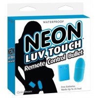 Виброяйцо на дистанционном управлении Neon Luv Touch Remote Control Bullet Blue Виброяйцо на дистанционном управлении Neon Luv Touch Remote Control Bullet Blue