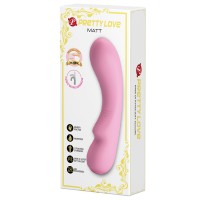 Перезаряжаемый вибратор Pretty Love Matt розовый