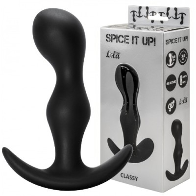 Анальная пробка для ношения Spice it up Classy Black Анальная пробка для ношения Spice it up Classy Black