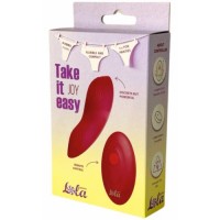 Перезаряжаемый вибростимулятор в трусики Take It Easy Joy с пультом ДУ Перезаряжаемый вибростимулятор в трусики Take It Easy Joy с пультом ДУ