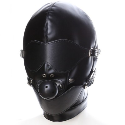 Маска-шлем с кляпом Маска-шлем с кляпом