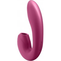 Смарт-вибратор с вакуумно-волновым стимулятором клитора Satisfyer Sunray розовый