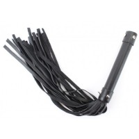 Классическая кожаная плеть с мелкими шипами 45 см Классическая кожаная плеть с мелкими шипами 45 см