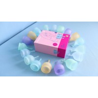 Набор менструальных чаш Satisfyer Feel Secure прозрачный Набор менструальных чаш Satisfyer Feel Secure прозрачный