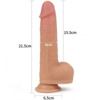 Реалистичный вибратор с ротацией и функцией нагрева Nature Cock Anthony на присоске 22 см Реалистичный вибратор с ротацией и функцией нагрева Nature Cock Anthony на присоске 22 см