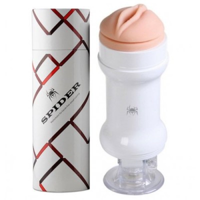 Мастурбатор белый Spider Realism Hands Free Extreme White