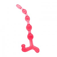 Анальная цепочка красная