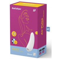 Вакуумный смарт-стимулятор Satisfyer Curvy 1+ White