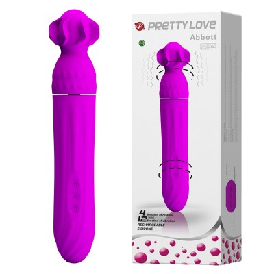 Двусторонний вибростимулятор Pretty Love Abbott
